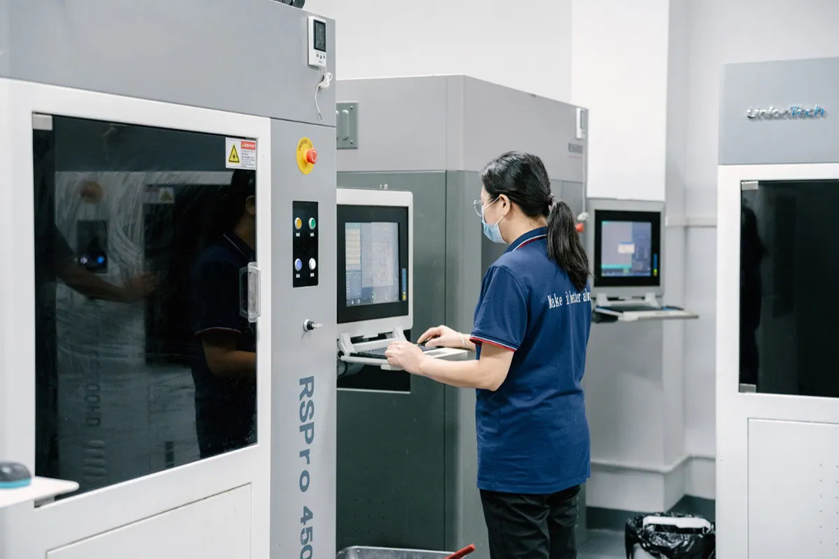 3D Printing-High-gloss Baking Finish-Humanoid Robot Project