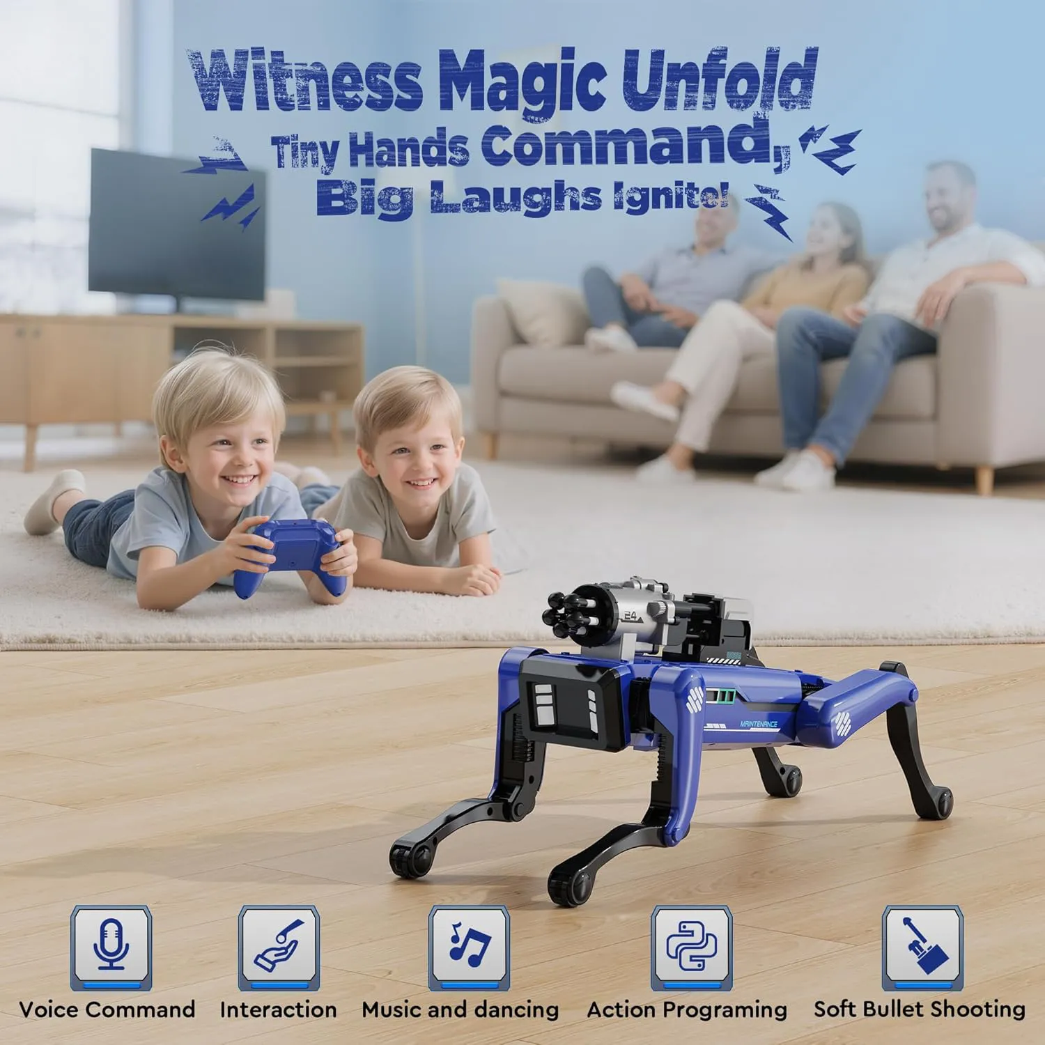 cnc-machining-Smart-Robot-Dog-Remote-Control