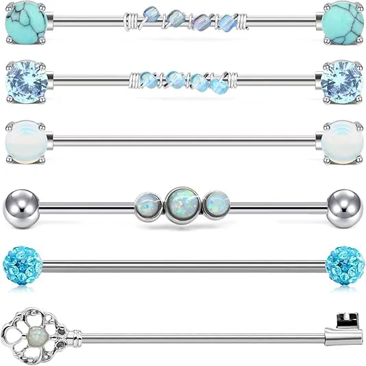cnn-machining-Industrial-Industrial-Piercing-Jewelry-Industrial-Earrings-for-Women-&-Men-Surgical-Stainless-Steel-Barbell-Bar-Piercing